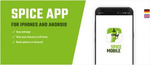 Spice Mobile App for iPhone and Android